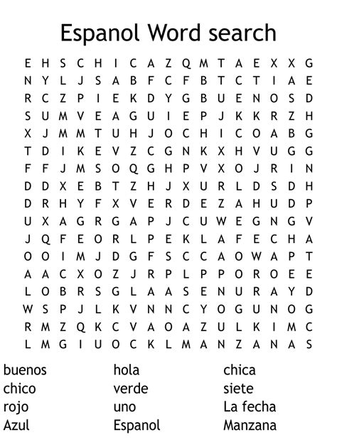'espanol' Search .